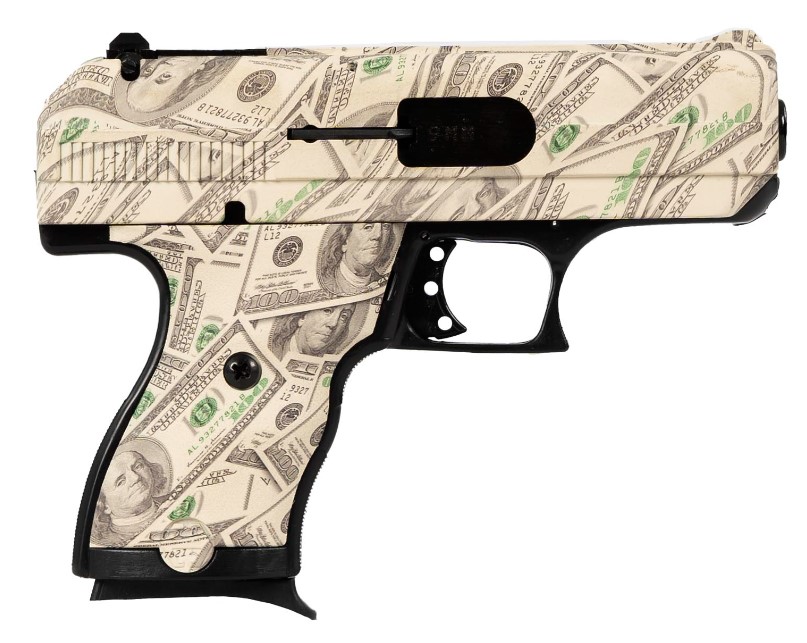 HI-POINT PISTOL C9 9MM COMPACT 3.5" 8SH $100 BILL PATTERN