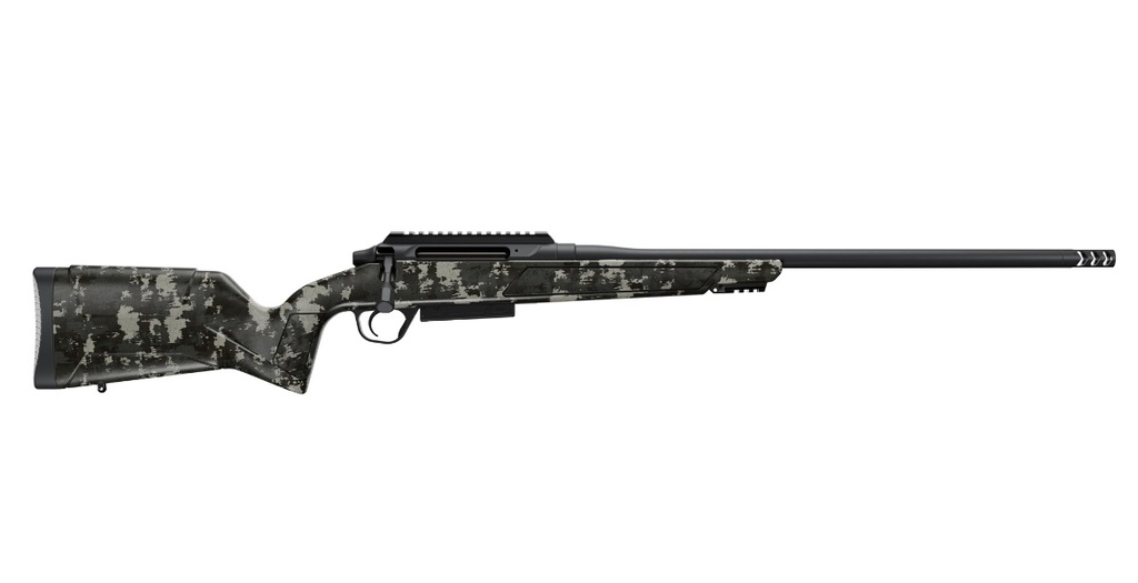 CHRISTENSEN EVOKE HUNTER 7MM BC 20" BLACK/BRUSH CAMO<