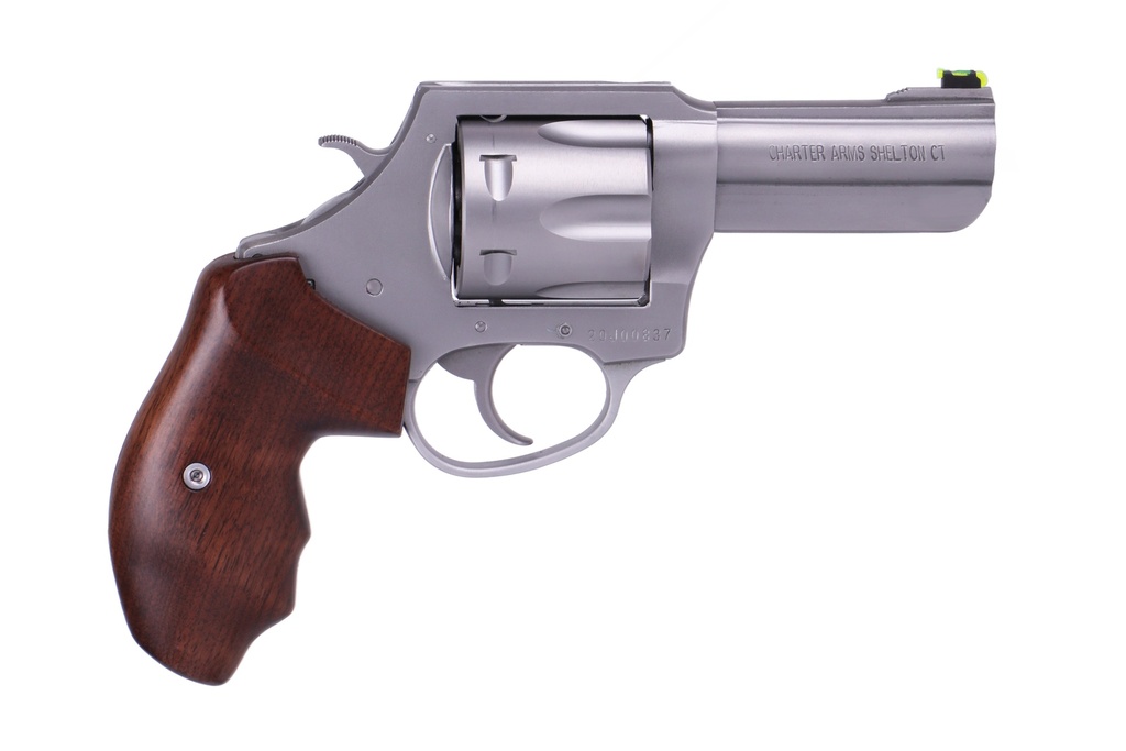 CHARTER ARMS PROFESSIONAL V 357 MAG 3" S/S WALNUT