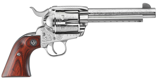 RUGER VAQUERO DELUXE 45LC 5.5" FS S/S WOOD (TALO) <
