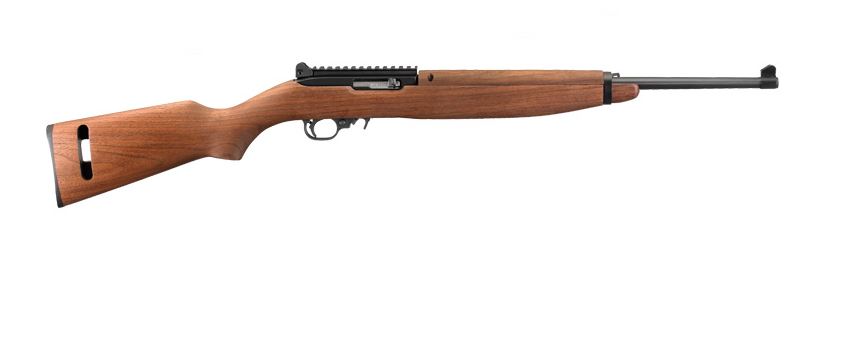 RUGER 10/22 M1 CARBINE 22LR 10-SHOT BLUED HARDWOOD <