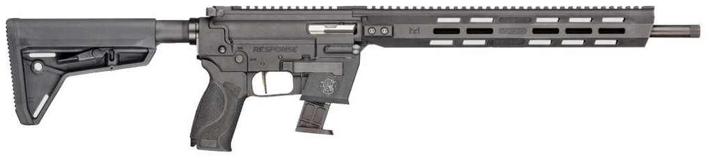 S&W RESPONSE 9MM PCC RIFLE FLEXMAG KITS 10RD ADJ STK BLK!