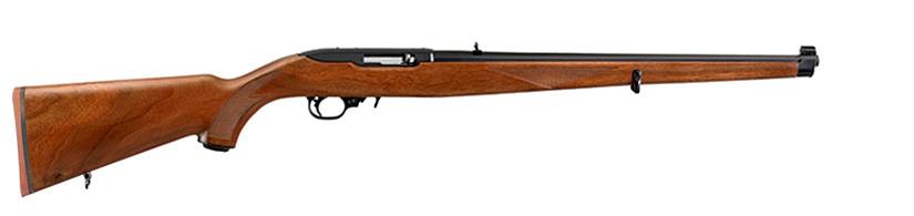 RUGER 10/22 MANNLICHER STOCK BLUED WALNUT (TALO) <