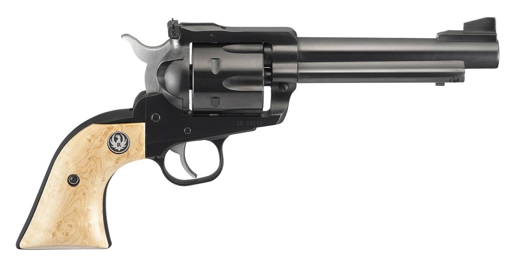 RUGER BLACKHAWK CONVERTIBLE 357/9MM 5.5" BIRDSEYE MAPLE <