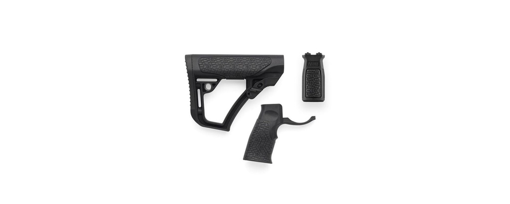 DANIEL DEF. AR15 FURNITURE KIT M-LOK MILSPEC BLACK