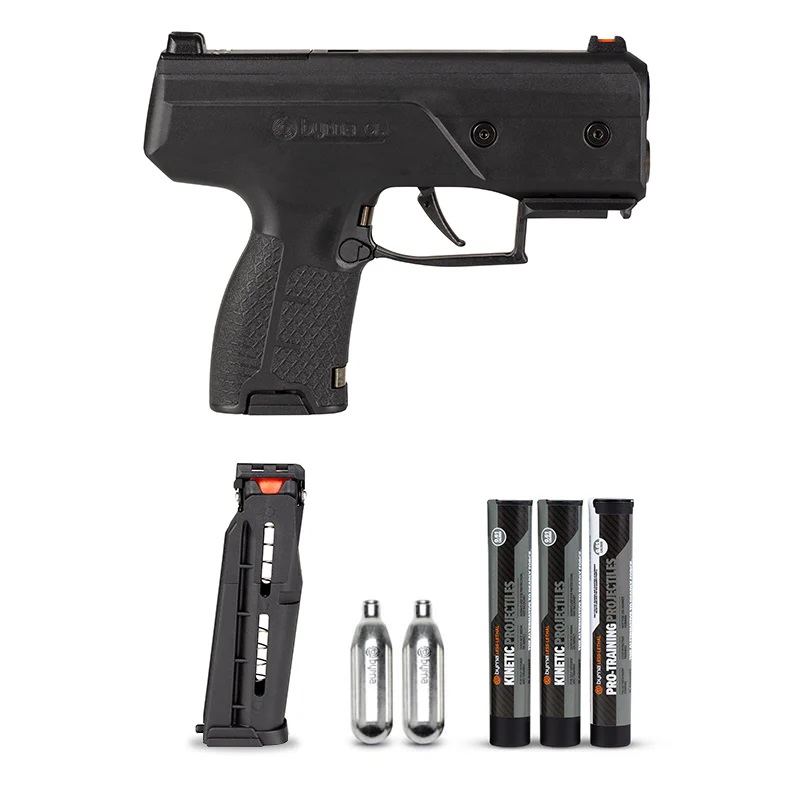 BYRNA CL UNIVERSAL KIT BLACK W/2 MAGS & PROJECTILES 61 CAL