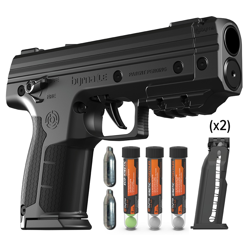 BYRNA LE UNIVERSAL KIT BLACK W/2 MAGS & PROJECTILES