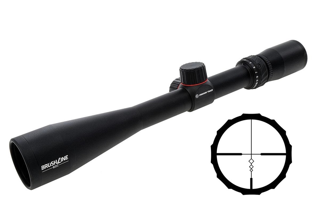 CRIMSON TRACE SCOPE BRUSHLINE 4-12X40 BDC MATTE <