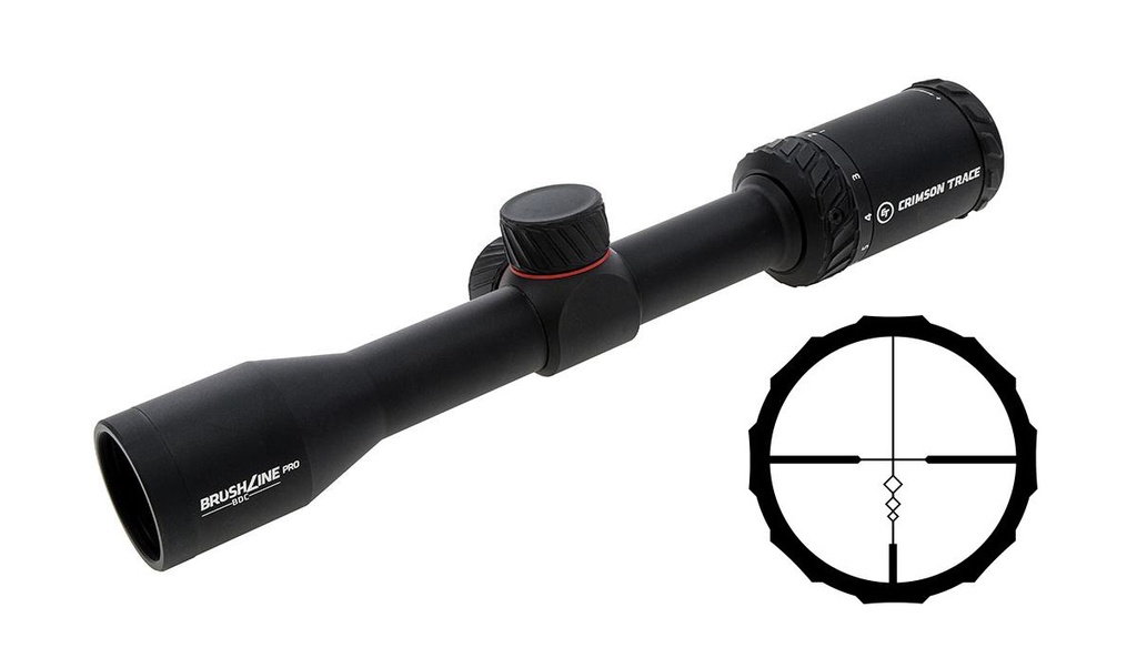 CRIMSON TRACE SCOPE BRUSHLINE PRO 2-7X32 BDC MATTE<