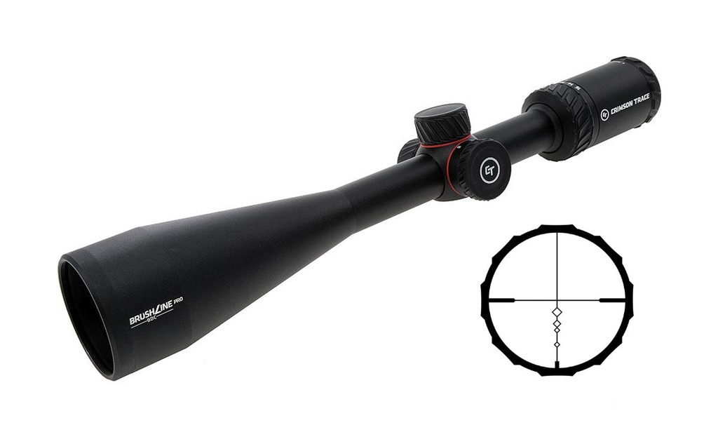 CRIMSON TRACE SCOPE BRUSHLINE PRO 4-16X50 BDC PRO SF MATTE