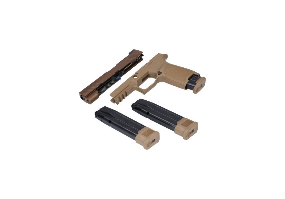 SIG SAUER 8900267 X-CHANGE KIT M17 9MM LUGER SIG 320 HANDGUN COYOTE TAN