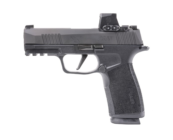 SIG P365X MACRO 9MM 3.7" ROMEO-X (2)17RD POLYMER/BLACK<
