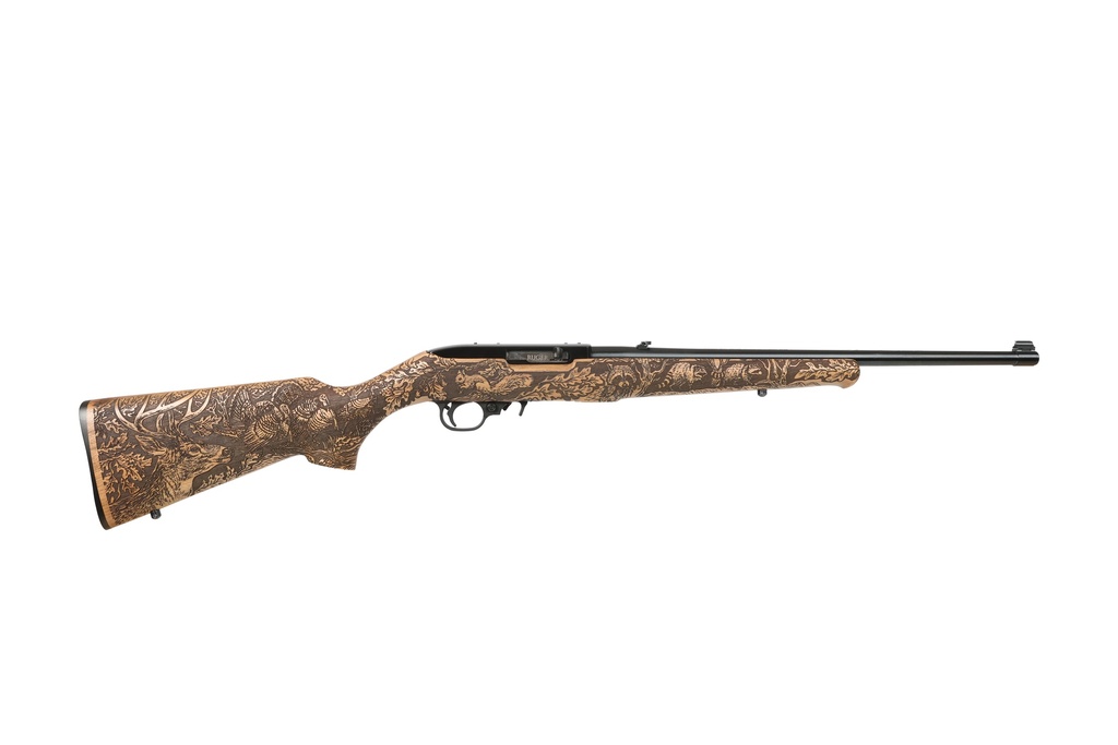 RUGER 10/22 22LR WHITETAIL SCENE BLUED WALNUT (TALO)