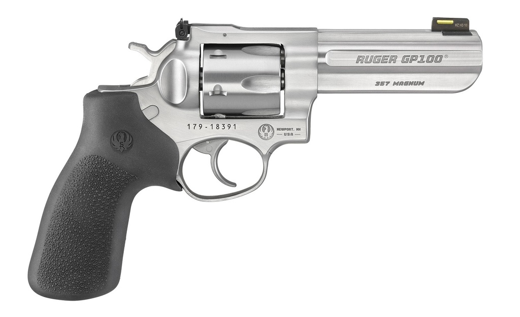 RUGER GP100 357MAG MATCH CHAMPION III 4.2" FRONT NGT !