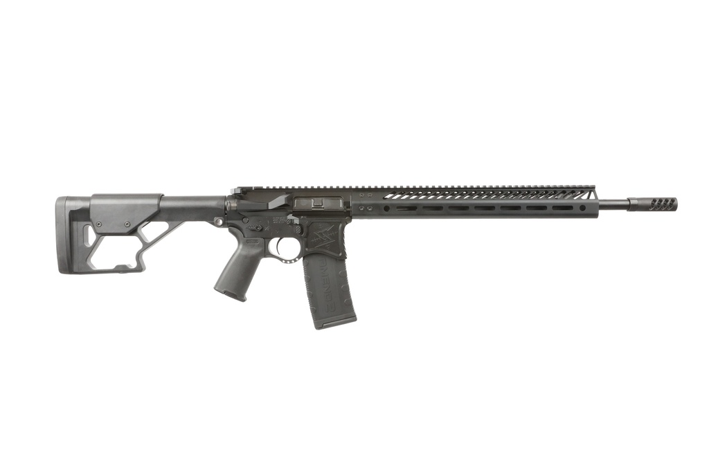 SEEKINS PRECISION 0011300097-F DMR  223 WYLDE 18" BLACK STAINLESS STEEL BARREL, BLACK PICATINNY RAIL ALUMINUM RECEIVER, BLACK SYNTHETIC STOCK, BLACK POLYMER GRIP, AMBIDEXTROUS