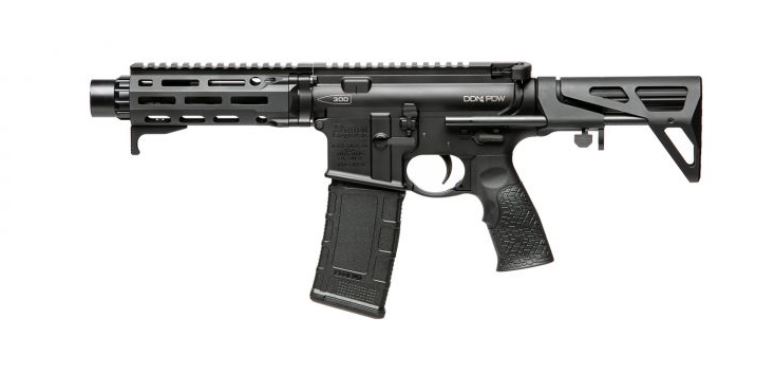 DDM4 PDW SBR 300BLK 7" BLK