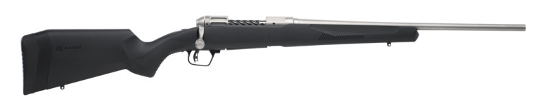 SAVAGE ARMS 57072 110 LIGHTWEIGHT STORM 7MM-08 REM 4+1 20", MATTE STAINLESS METAL, BLACK SYNTHETIC STOCK