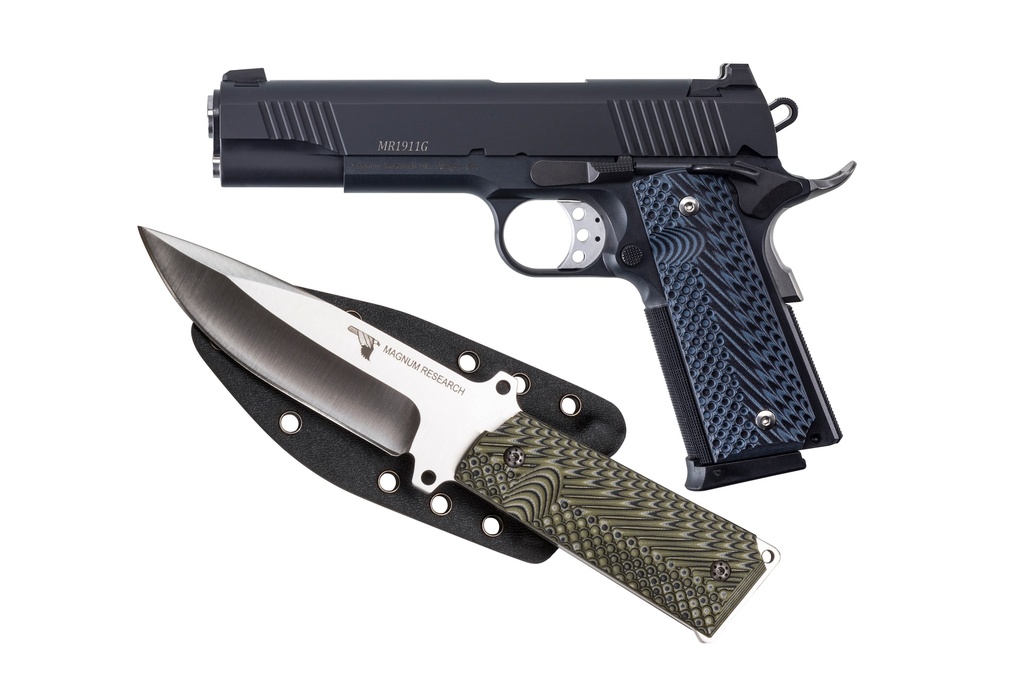 DESERT EAGLE 1911 GOVERNMENT 45ACP 5" FS MATTE W/KNIFE