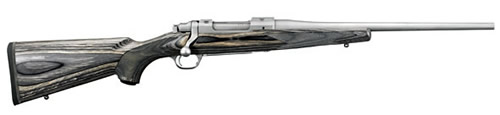 RUGER M77 HAWKEYE COMPACT 7MM-08 MATTE S/S BLACKLAMINATE