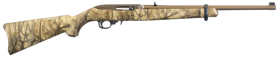 RUGER 10/22 TAKEDOWN 22LR GO WILD CAMO BURNT BRONZE