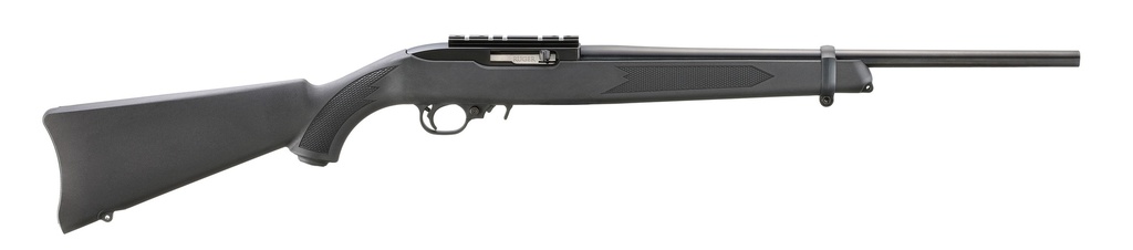 RUGER 31210 10/22 CARBINE 22 LR 10+1 18.50" SATIN BLACK ALLOY STEEL BARREL, SATIN BLACK PICATINNY RAIL STEEL RECEIVER, BLACK SYNTHETIC FIXED STOCK