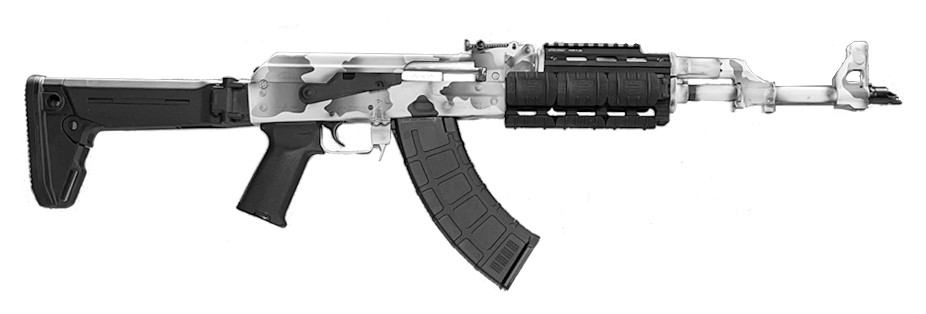 ZPAP M70 7.62X39 WHITE CAMO