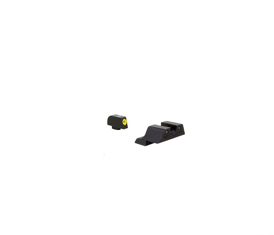 3DOT HD XR NS YLW GLK 10MM/45
