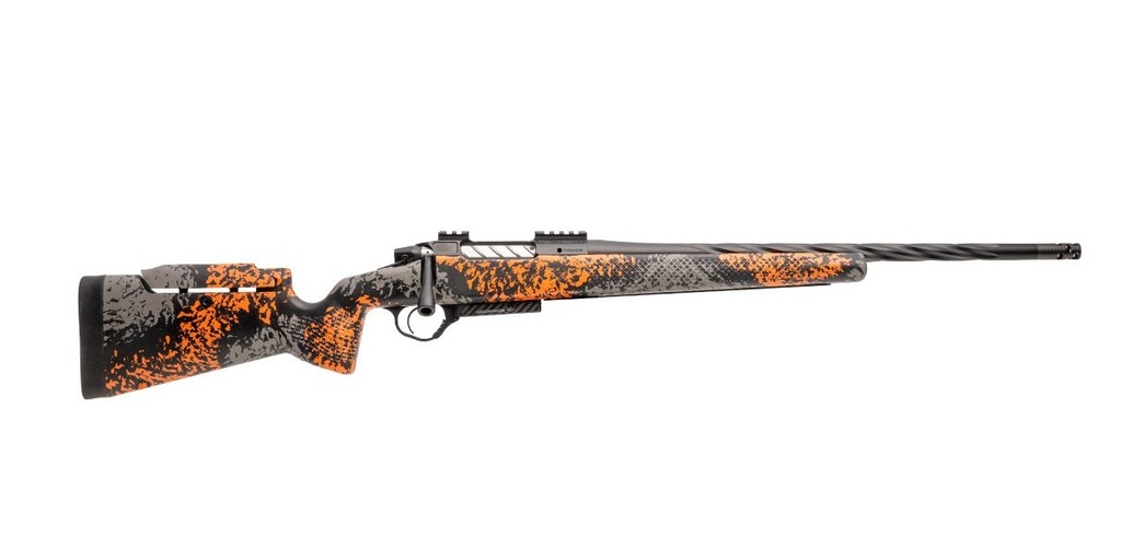 SEEKINS PRECISION 0011710295-F HAVAK PH3 300 PRC 22" BLACK FLUTED THREADED BARREL, BLACK PICATINNY RAIL STEEL RECEIVER, ADJ CHEEK RISER URBAN SHADOW CAMO SYNTHETIC STOCK