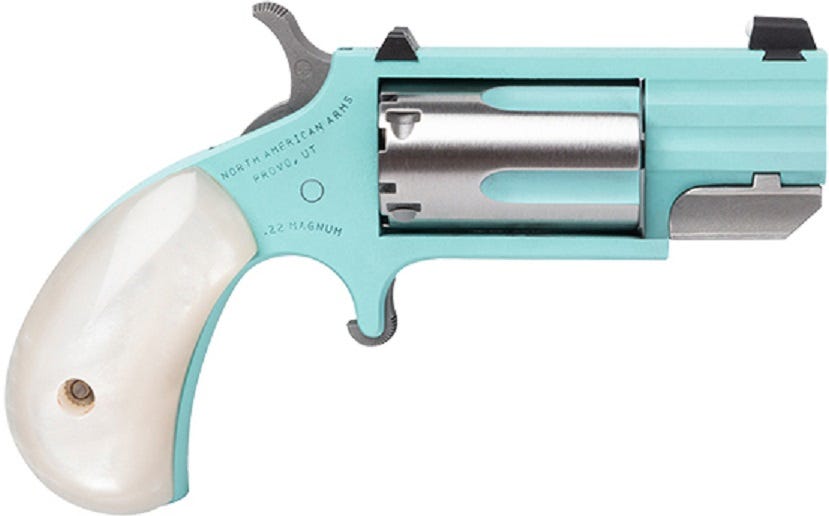 PUG 22MAG REV 1" TURQUOISE