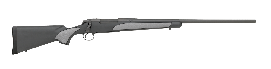 REMINGTON FIREARMS (NEW) R27355 700 SPS FULL SIZE 243 WIN 4+1 24" MATTE BLACK CARBON STEEL BARREL, DRILLED & TAPPED CARBON STEEL RECEIVER, MATTE BLACK W/GRAY PANELS FIXED SYNTHETIC STOCK, RIGHT HAND