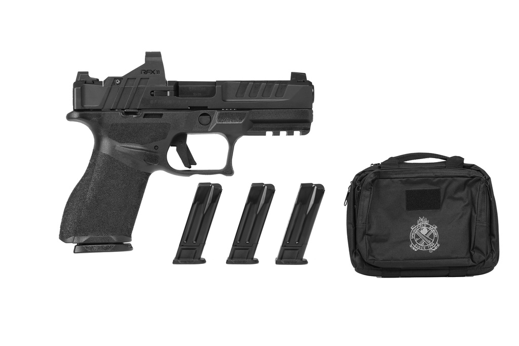 ECHELON 9MM BLK 4" 15+1 NS GU