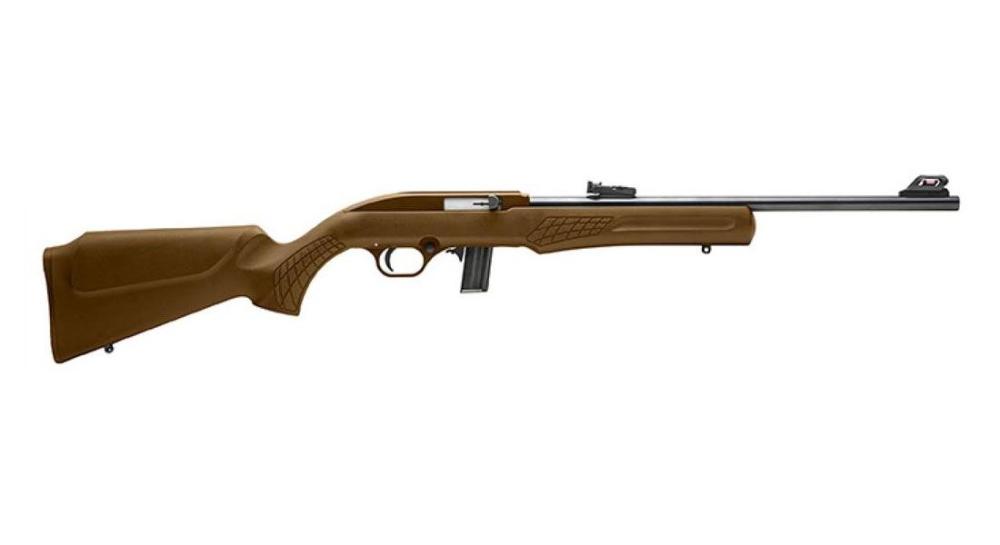 ROSSI RS22L1811L RS22  SEMI-AUTO 22 LR 10+1 18" BLACK BARREL, BRONZE MONTE CARLO STOCK/REC, FIBER OPTIC SIGHTS