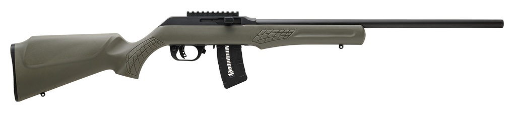 ROSSI RS22W2111OD RS22  22 WMR 10+1 21" MATTE BLACK BARREL, MATTE BLACK ALLOY STEEL FRAME, OD GREEN FIXED MONTE CARLO STOCK RIGHT HAND