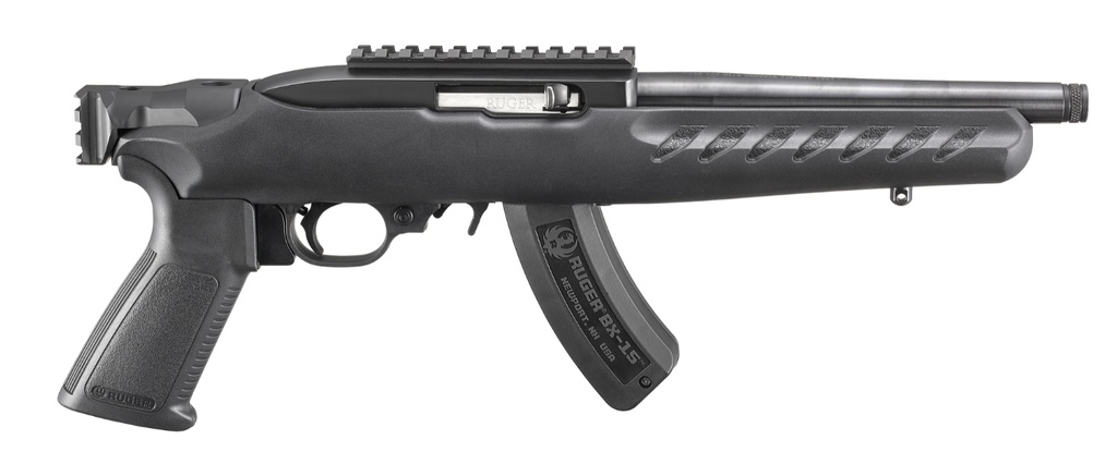 RUGER CHARGER 22LR 15-SHOT POLYMER THREADED BBL