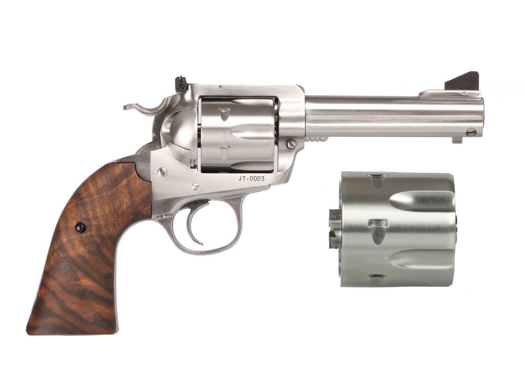 BISLEY FLATTOP 45 4-5/8" SS/WD