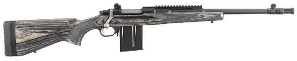 RUGER SCOUT RIFLE 308 10RD BLACK LAMINATE <