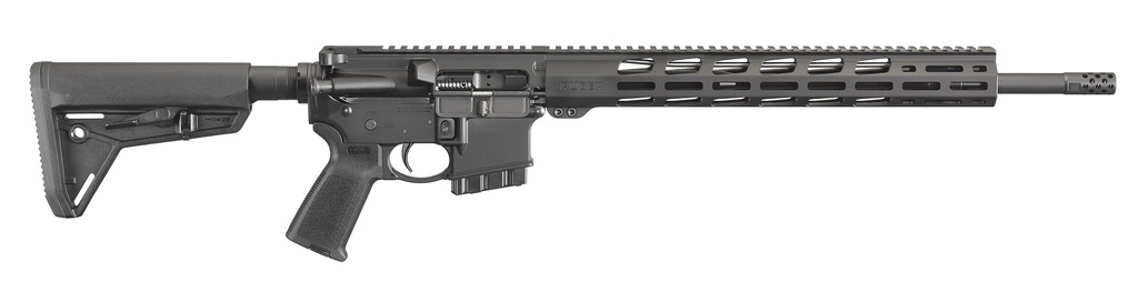 RUGER 8535 AR-556 MPR  5.56X45MM 10+1 18" NITRIDE CHROME MOLY BARREL, HARD COAT ANODIZED FINISH, 15" FREE-FLOAT HANDGUARD W/M-LOK SLOTS, MAGPUL SL STOCK, BLACK POLYMER GRIP, 10RD METAL MAGAZINE