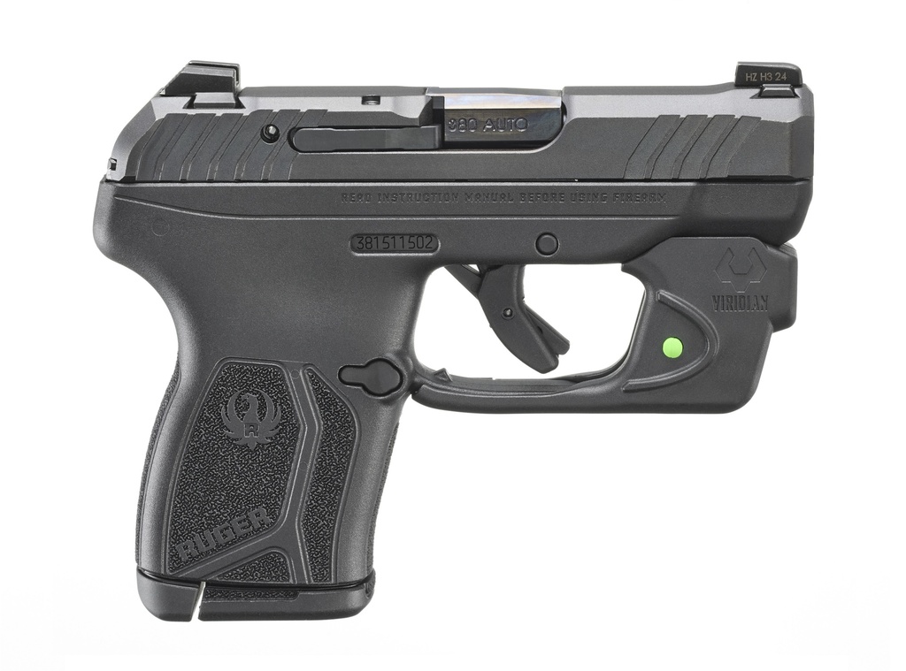 LCP MAX 380ACP BL/POLY LASER #