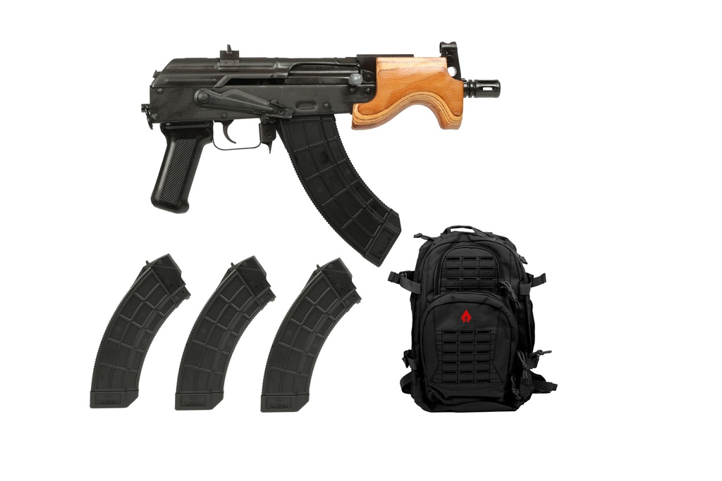 MICRO DRACO 7.62X39 BLACK PKG