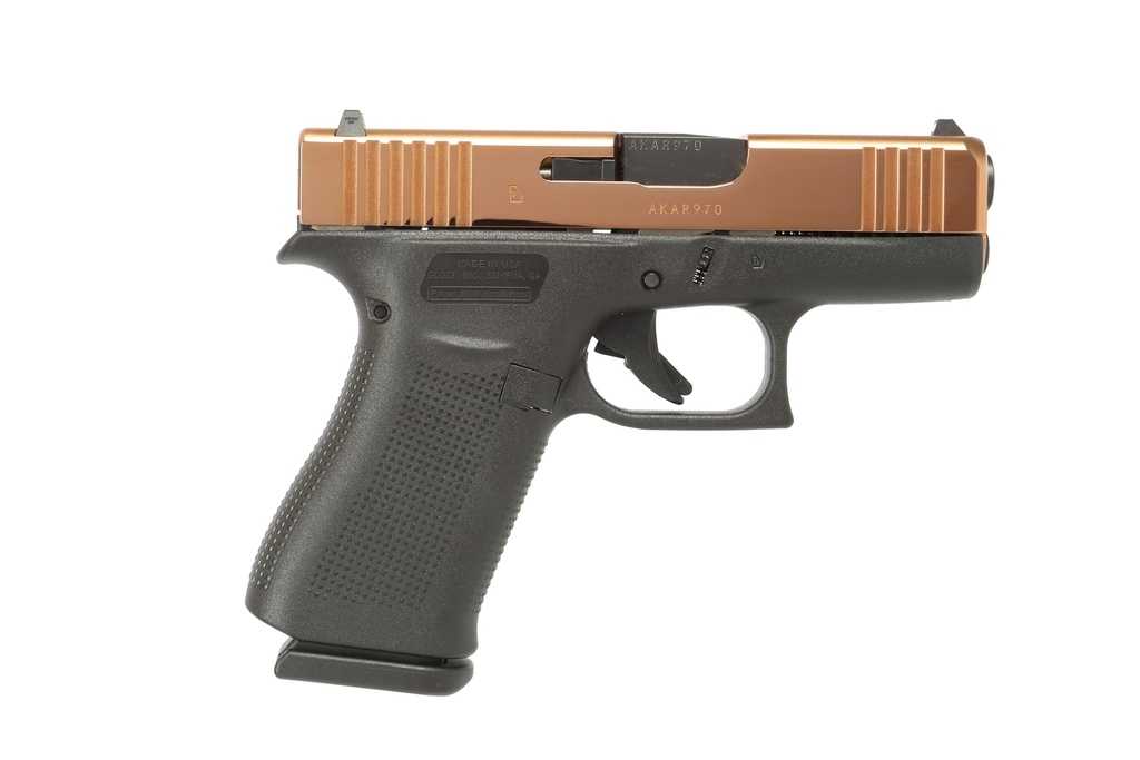 G43X 9MM ROSE GOLD 3.39" 10+1