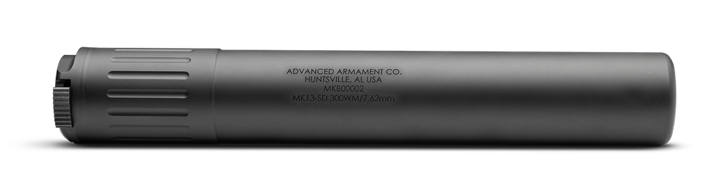 AAC MK13-SD SILENCER 300WM TITANIUM BLACK CERAKOTE