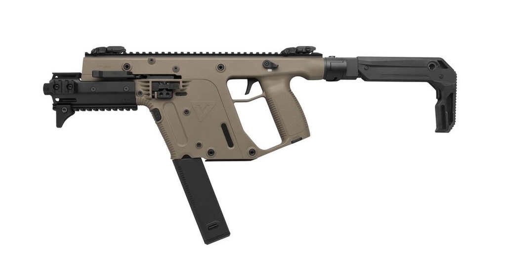 VECTOR SBR 9MM 6.5" FDE 40+1