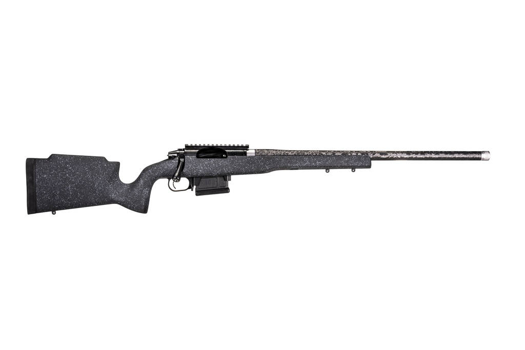 PROOF RESEARCH 137895 ELEVATION MTR 2.0 7MM PRC 22" CARBON FIBER WRAPPED MATCH GRADE THREADED BARREL, BLACK CERAKOTE PICATINNY RAIL STEEL RECEIVER, FIXED PROOF BLACK GRANITE CARBON FIBER STOCK