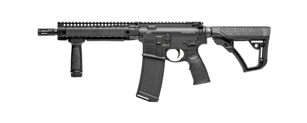 DDM4 300S SBR 300BLK 10.3" BLK