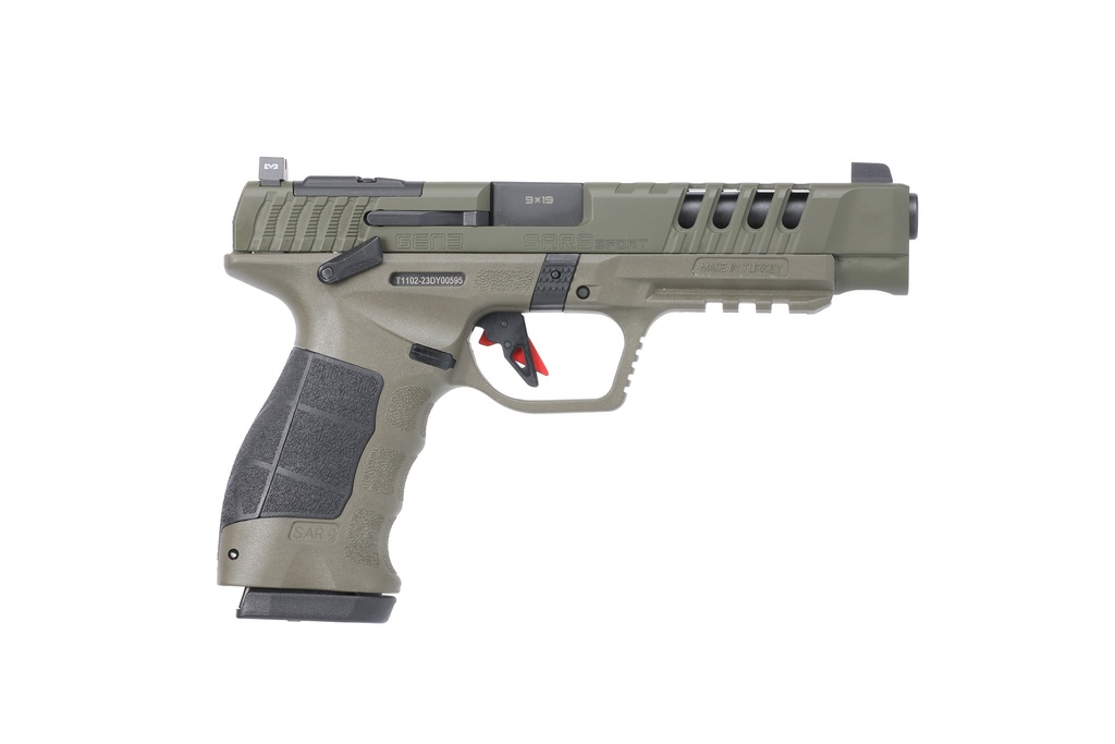 SAR9 SPORT GEN3 9MM ODG 5.2"