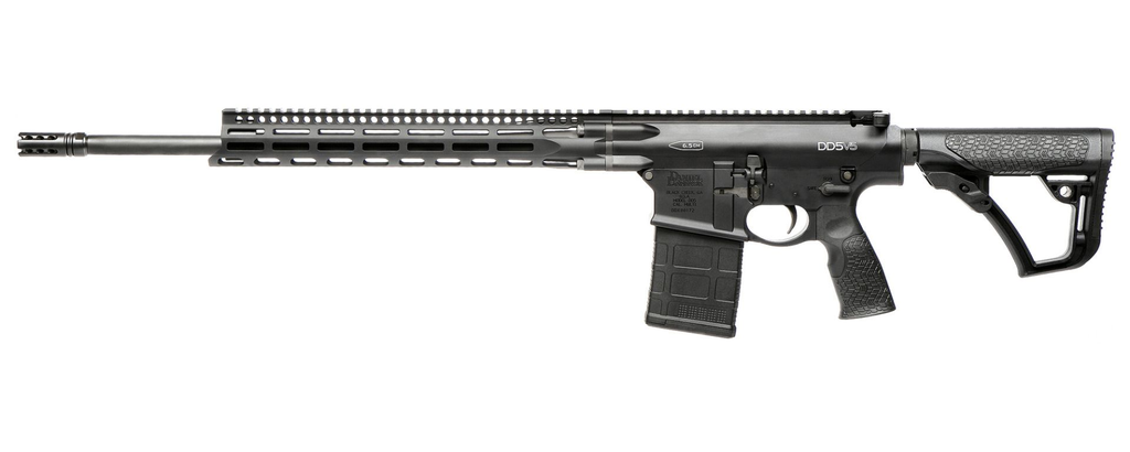 DANIEL DEFENSE 0216530063055 DD5 V5 *CA COMPLIANT 6.5 CREEDMOOR 20" 10+1 BLACK HARD COAT ANODIZED 6 POSITION W/SOFTTOUCH OVERMOLDING STOCK MLOK