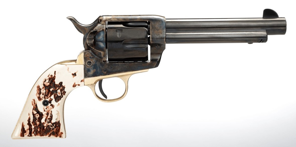 CATTLEMAN 45LC BL/STAG 5.5"