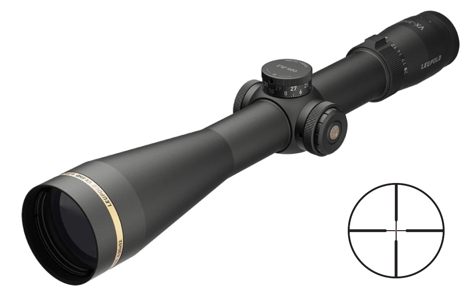 LEUPOLD 178166 VX-5HD  MATTE BLACK 4-20X52MM CDS-ZL2 ILLUMINATED FIREDOT DUPLEX RETICLE 34MM TUBE