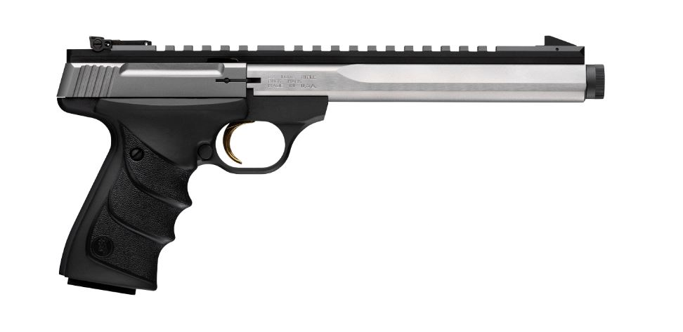 BROWNING BUCK MARK CONTOUR SS SR MB 22LR 7.65" SS/BLD SYN<