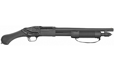 MOSSBERG 50637 590 SHOCKWAVE 20 GAUGE 3" 14.38" 5+1 BLUED BLACK FIXED RAPTOR BIRDSHEAD GRIP CRIMSON TRACE LASER SADDLE